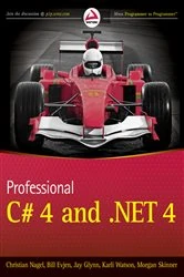 Book cover of Professional C# 4.0 and .NET 4 by Christian Nagel