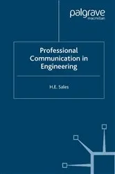 Book cover of Professional Communication in Engineering by H. Sales