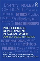 Book cover of Professional Development in Social Work by Janet Seden