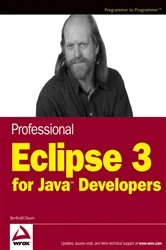 Book cover of Professional Eclipse 3 for Java Developers by Berthold Daum