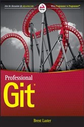 Book cover of Professional Git by Brent Laster
