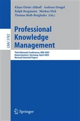 Book cover of Professional Knowledge Management by Klaus-Dieter Althoff