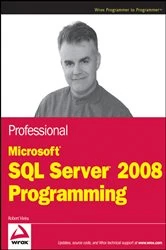 Book cover of Professional Microsoft SQL Server 2008 Programming by Robert Vieira