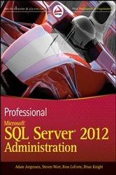 Book cover of Professional Microsoft SQL Server 2012 Administration by Adam Jorgensen