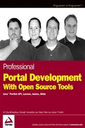 Book cover of Professional Portal Development with Open Source Tools by W. Clay Richardson
