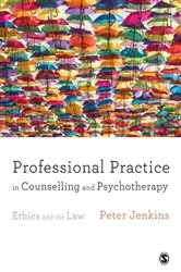 Book cover of Professional Practice in Counselling and Psychotherapy by Peter Jenkins