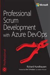 Book cover of Professional Scrum Development with Azure DevOps by Richard Hundhausen