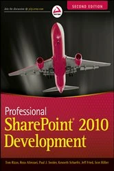 Book cover of Professional SharePoint 2010 Development (2nd ed.) by Thomas Rizzo