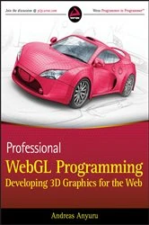 Book cover of Professional WebGL Programming by Andreas Anyuru