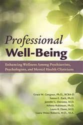 Book cover of Professional Well-Being by Unknown
