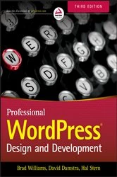 Book cover of Professional WordPress (3rd ed.) by Brad Williams