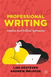 Book cover of Professional Writing by Lisa Kesteven