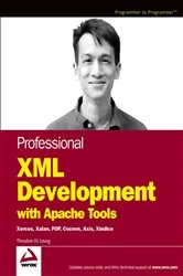 Book cover of Professional XML Development with Apache Tools by Theodore W. Leung