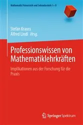 Book cover of Professionswissen von Mathematiklehrkräften by Stefan Krauss
