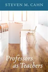 Book cover of Professors as Teachers by Steven M. Cahn