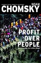 Book cover of Profit Over People by Noam Chomsky