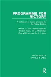 Book cover of Programme for Victory (Works of Harold J. Laski) by Harold J. Laski