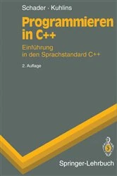 Book cover of Programmieren in C++ (2nd ed.) by Martin Schader