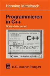 Book cover of Programmieren in C++ Borland-Versionen by Henning Mittelbach