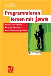Book cover of Programmieren lernen mit Java by Erwin Merker