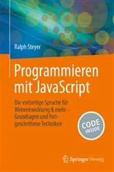 Book cover of Programmieren mit JavaScript by Ralph Steyer