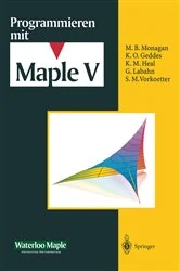 Book cover of Programmieren mit Maple V by J.S. Devitt