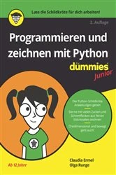 Book cover of Programmieren und zeichnen mit Python für Dummies Junior (2nd ed.) by Claudia Ermel