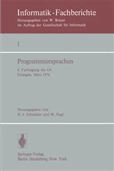 Book cover of Programmiersprachen by H.J. Schneider