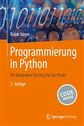 Book cover of Programmierung in Python (2nd ed.) by Ralph Steyer