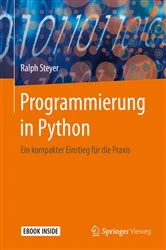 Book cover of Programmierung in Python by Ralph Steyer