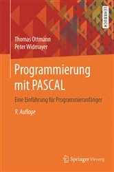 Book cover of Programmierung mit PASCAL (9th ed.) by Thomas Ottmann