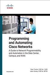Book cover of Programming and Automating Cisco Networks by Ryan Tischer