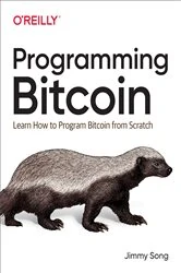 Book cover of Programming Bitcoin by Jimmy Song