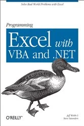 Book cover of Programming Excel with VBA and .NET by Jeff Webb