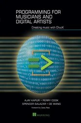 Book cover of Programming for Musicians and Digital Artists by Spencer Salazar