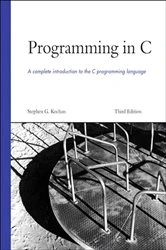 Book cover of Programming in C (3rd ed.) by Stephen G. Kochan