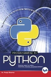 Book cover of Programming in Python by Pooja Sharma