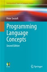 Book cover of Programming Language Concepts (2nd ed.) by Peter Sestoft