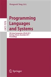 Book cover of Programming Languages and Systems by Hongseok Yang