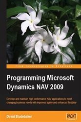 Book cover of Programming Microsoft Dynamics NAV 2009 by David Studebaker