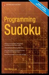 Book cover of Programming Sudoku by Wei-Meng Lee