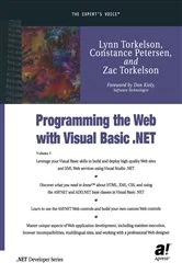 Book cover of Programming the Web with Visual Basic .NET by Constance Petersen