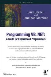 Book cover of Programming VB .NET by Jonathan Morrison