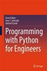Book cover of Programming with Python for Engineers by Sinan Kalkan