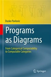 Book cover of Programs as Diagrams by Dusko Pavlovic