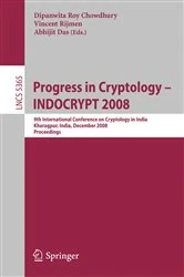 Book cover of Progress in Cryptology - INDOCRYPT 2008 by Dipanwita Roy Chowdhury