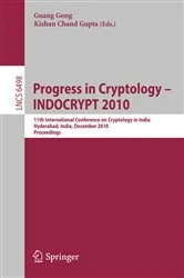 Book cover of Progress in Cryptology - INDOCRYPT 2010 by Guang Gong