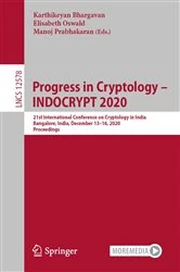 Book cover of Progress in Cryptology – INDOCRYPT 2020 by Karthikeyan Bhargavan