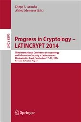 Book cover of Progress in Cryptology - LATINCRYPT 2014 by Diego F. Aranha