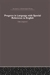 Book cover of Progress in Language, with special reference to English by Otto Jespersen